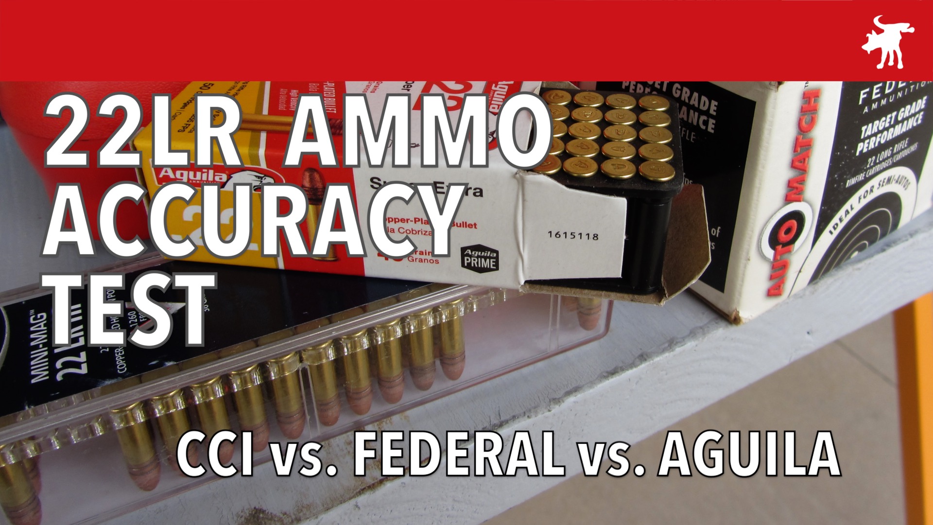 22lr Accuracy Test: Aguila vs. Federal vs. CCI