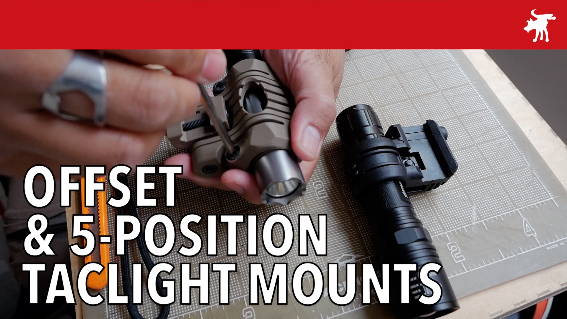 Element 5-Position & QR Offset Taclight Mounts
