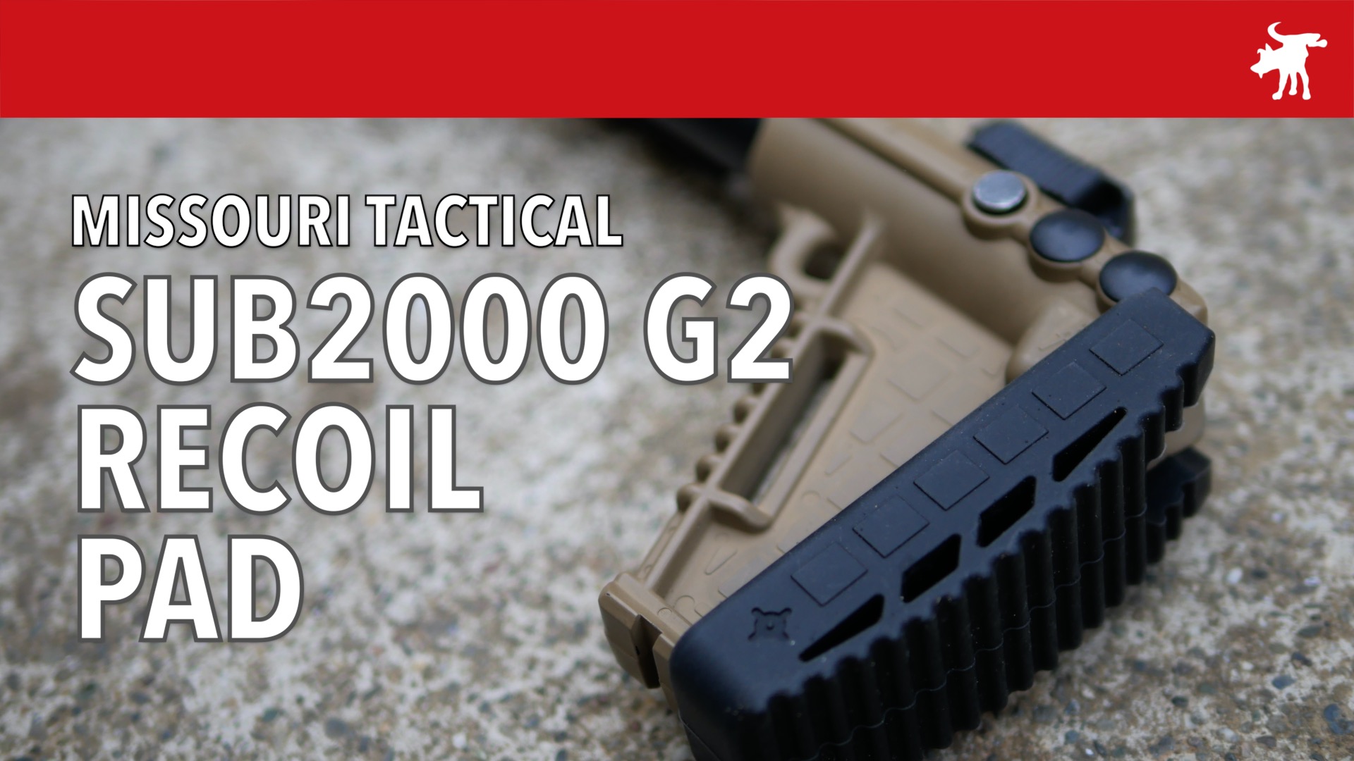 Missouri Tactical Sub2000 Recoil Pad Review