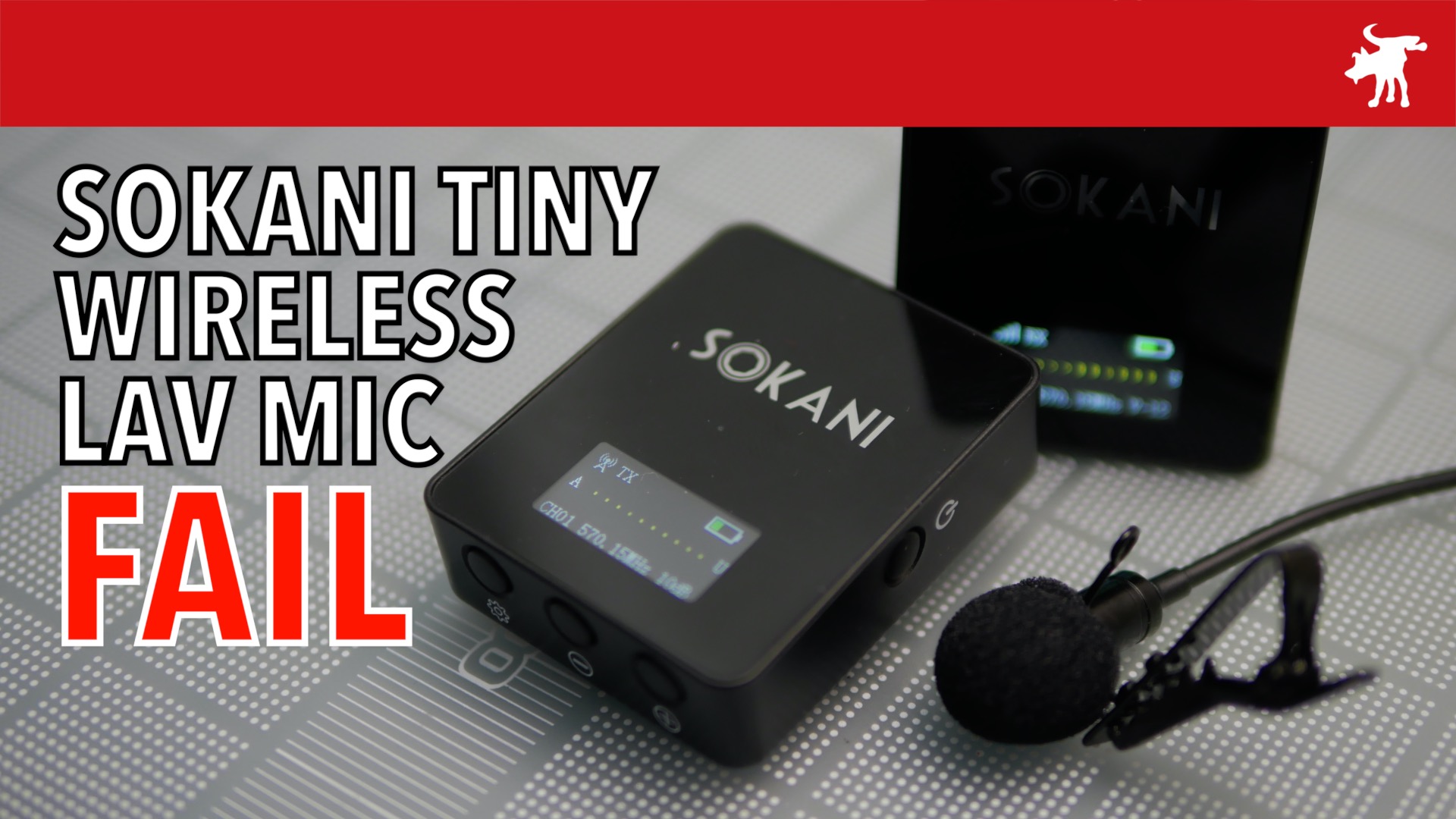 Sokani Tiny Wireless Mic Fail