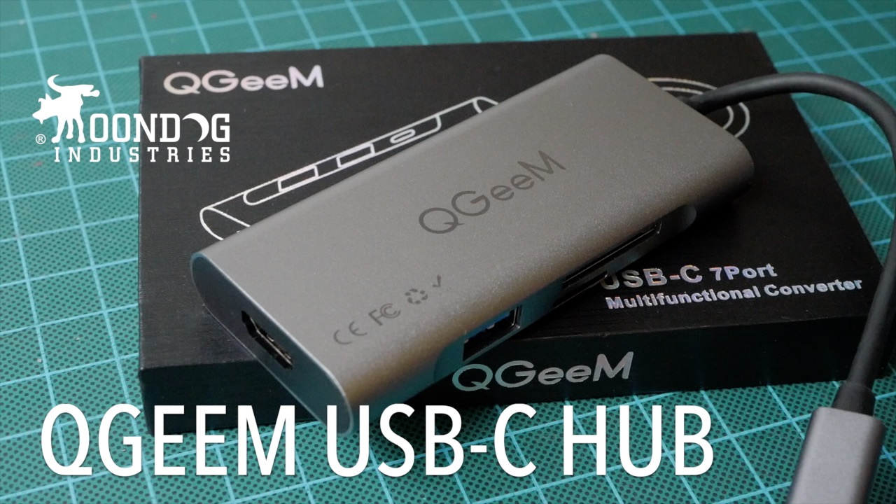 QGeeM 7-in-1 Type C Hub