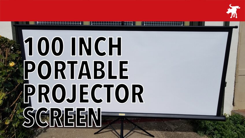 Bomaker 100″ Portable Projector Screen