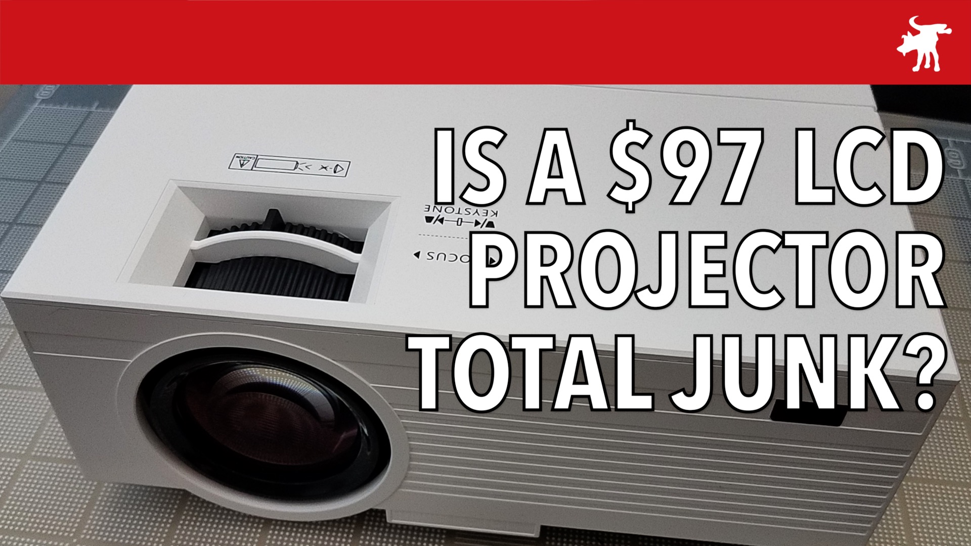 Towond Mini 1080p LCD Projector