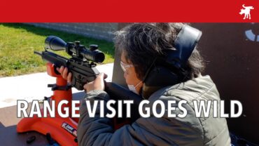 Wild (turkey) visit to the range