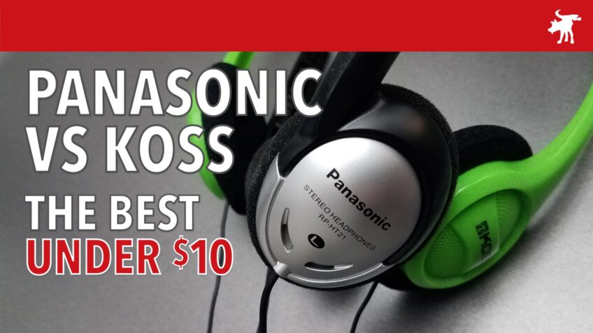Best Headset Under $10: Panasonic vs Koss