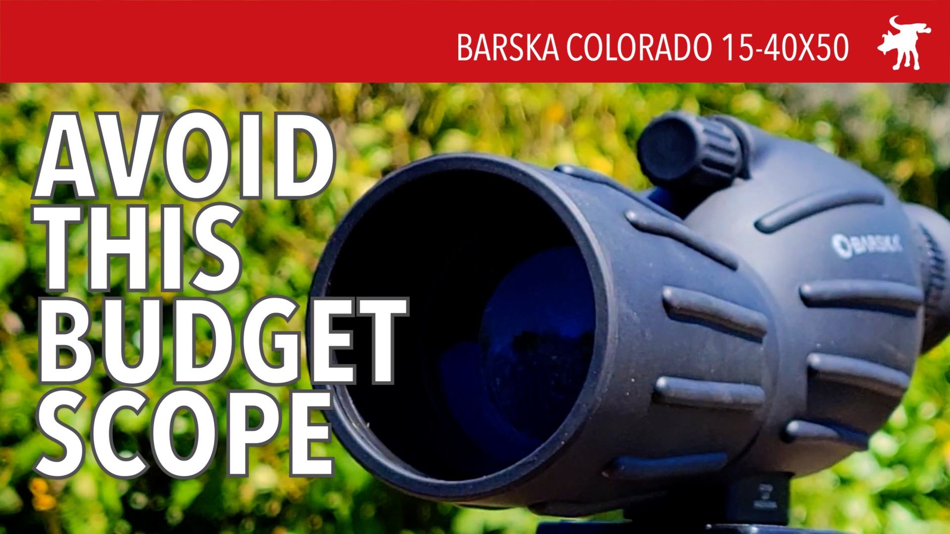 Spotty Scope: Barska Colorado 15-40×50