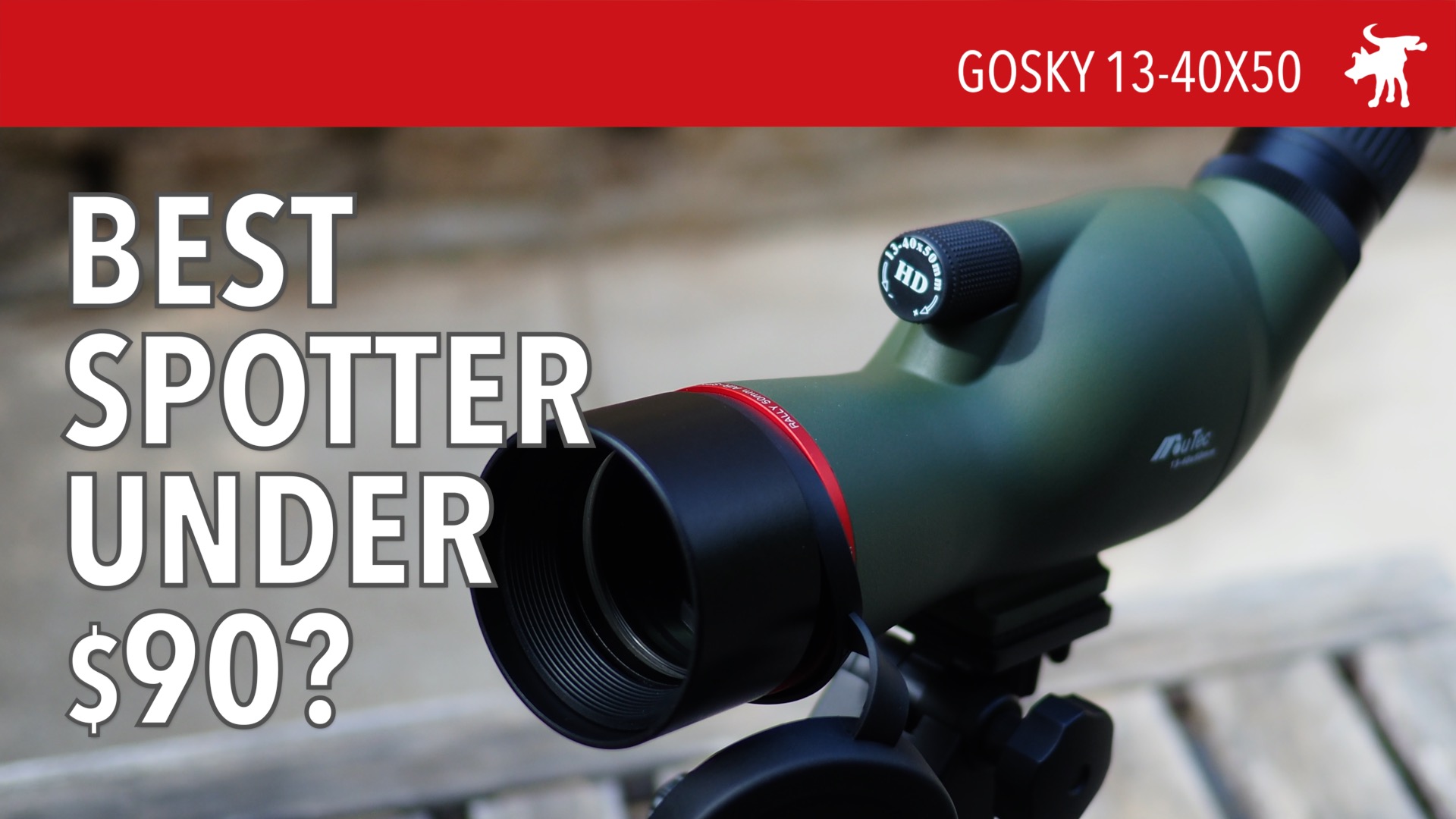 Gosky 13-40×50 Spotting Scope