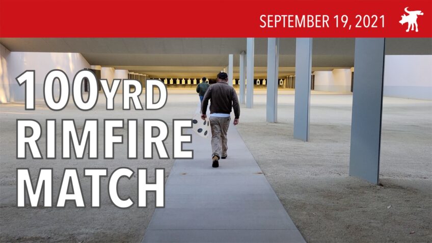 Coyote Point 100yrd Rimfire Match: Sep 19, 2021