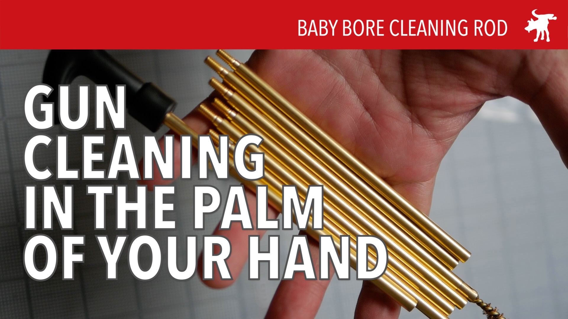 Baby Bore Cleaning Rod