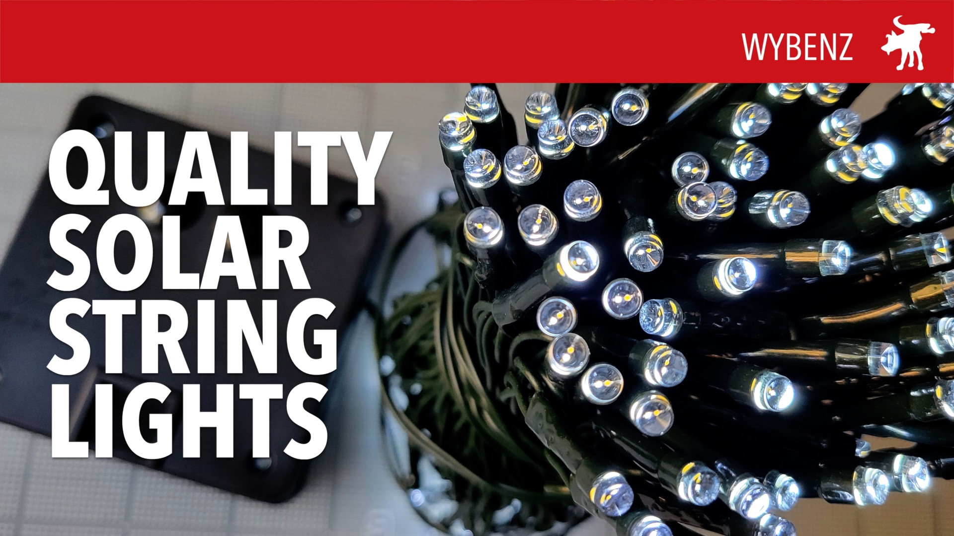 Wybenz Solar Christmas Lights