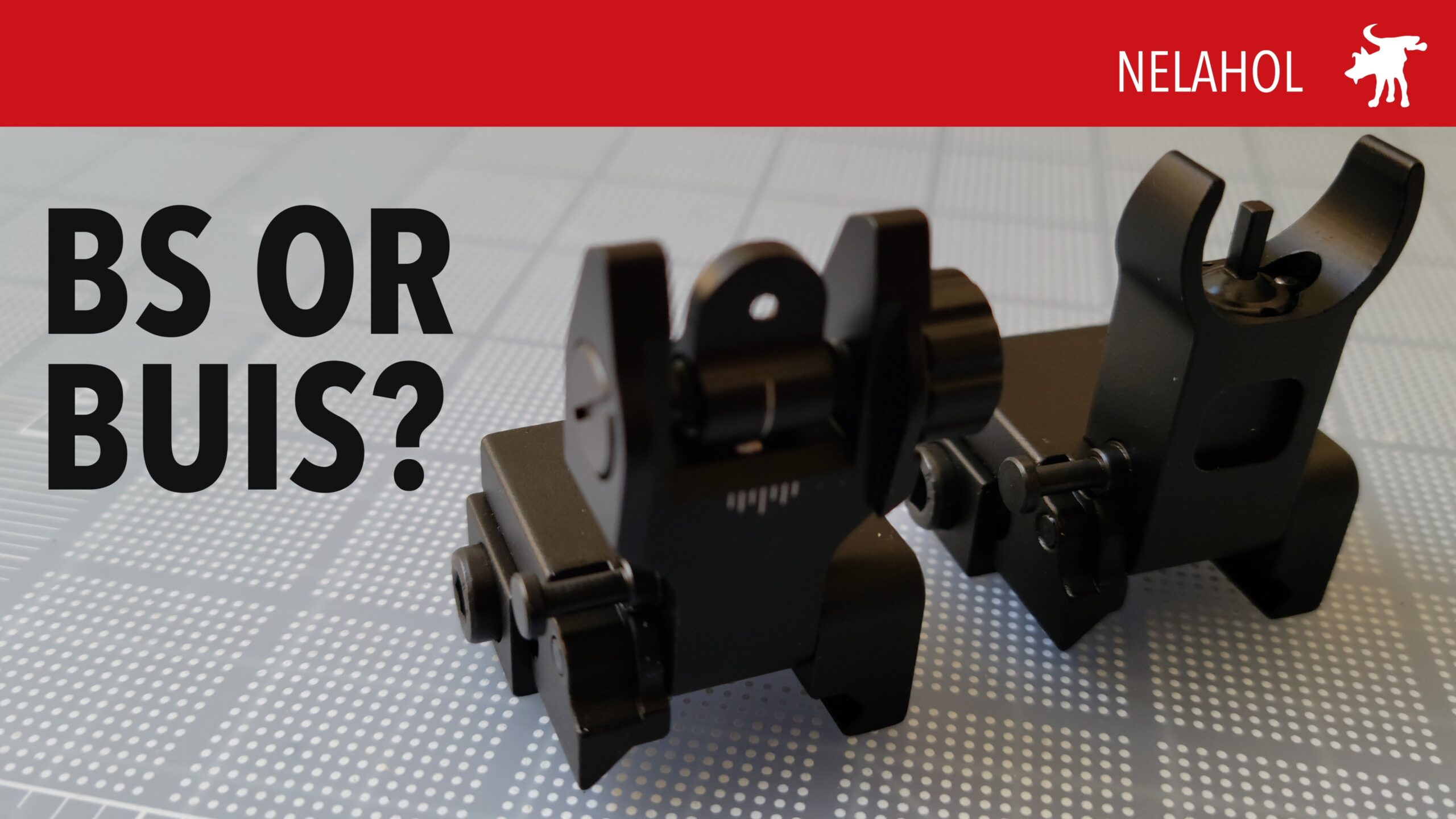 Nelahol Flip-up Iron Sights