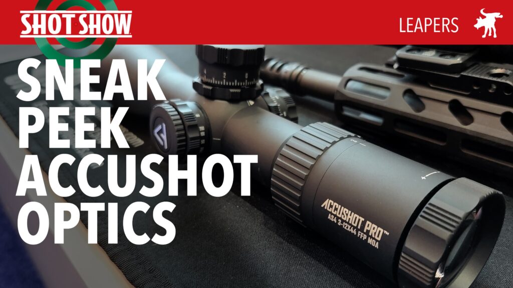 New Accushot Pro Optics | Moondog Industries