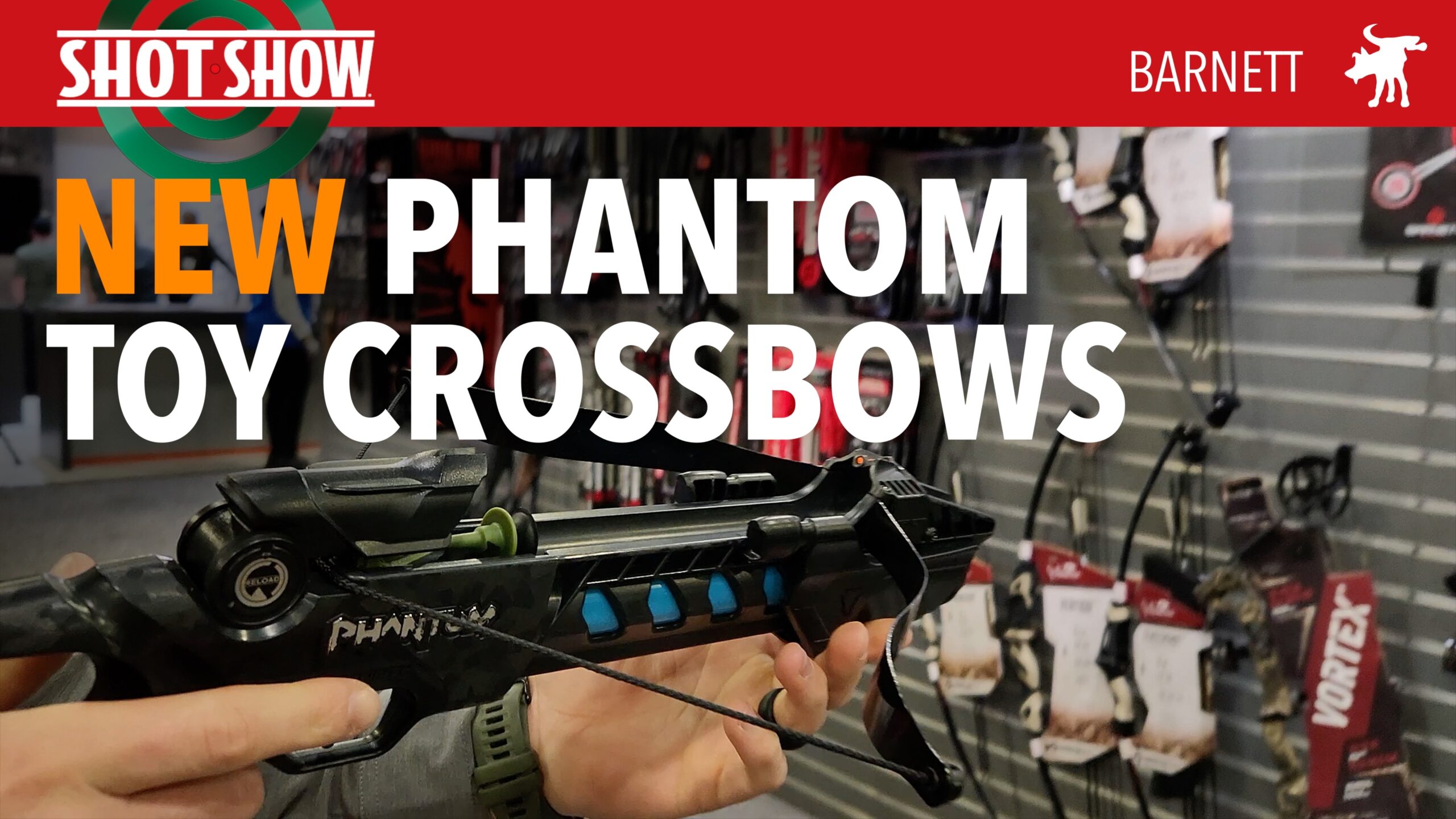 New Barnett Phantom Toy Crossbows