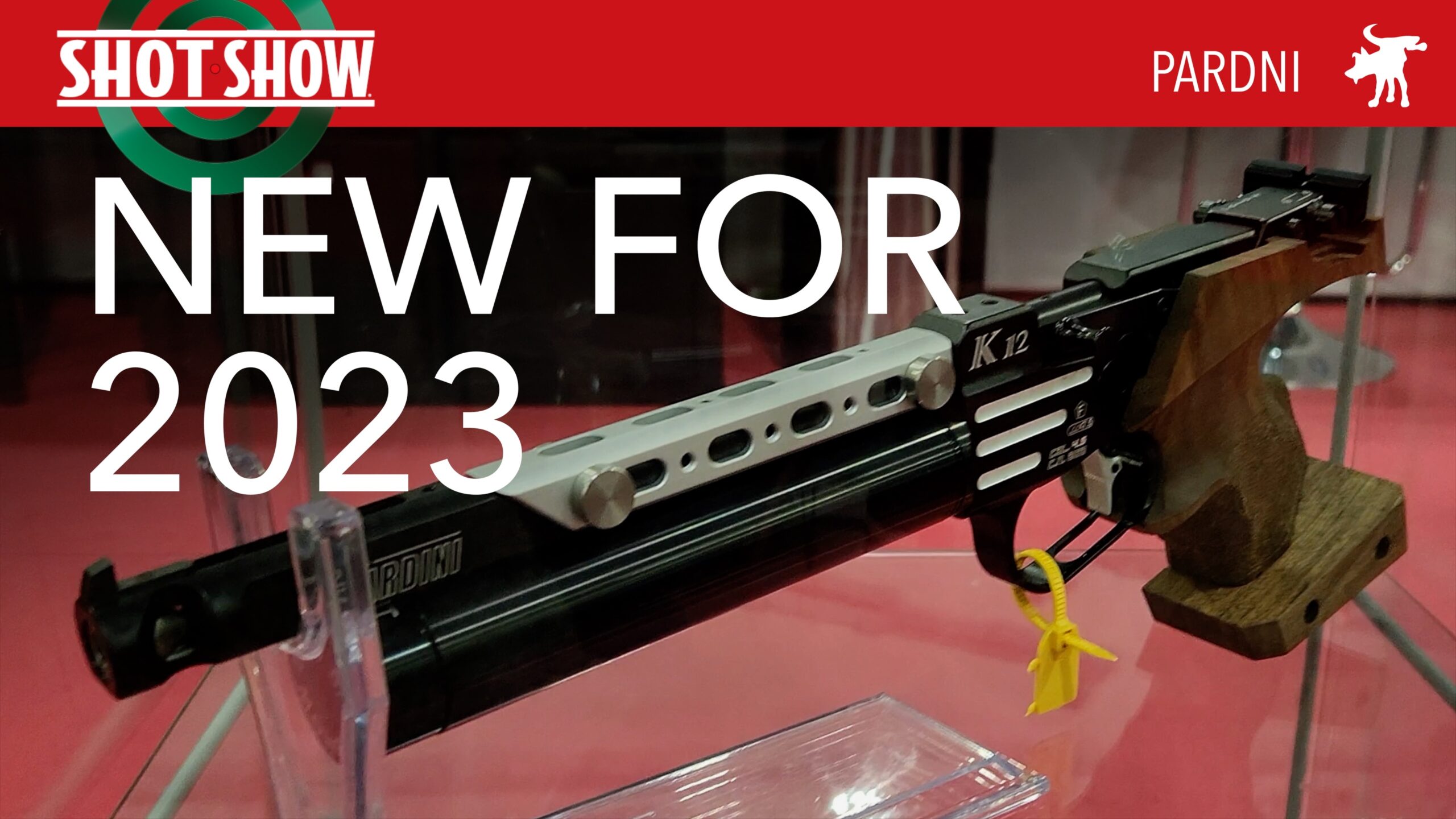 New at the Pardini booth 2023