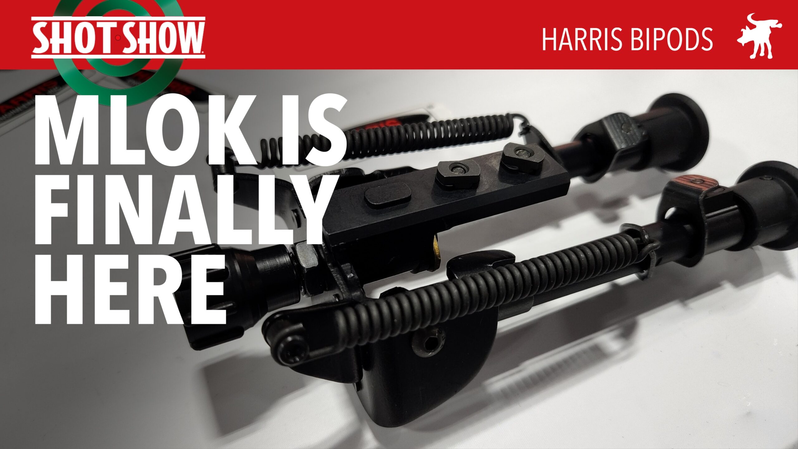 New Harris MLOK direct attach bipod