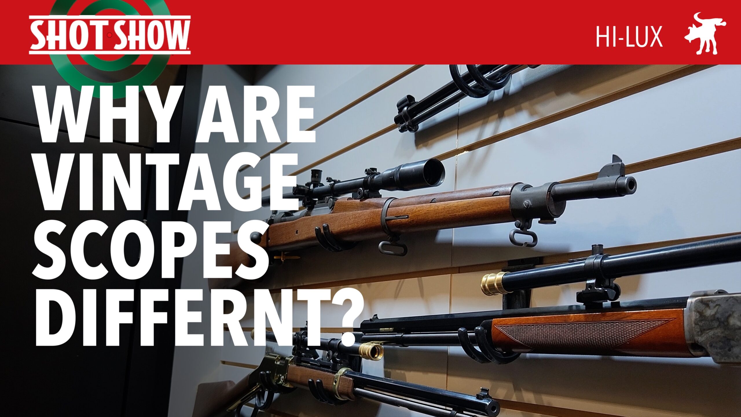 Hi-Lux Vintage Rifle Scopes