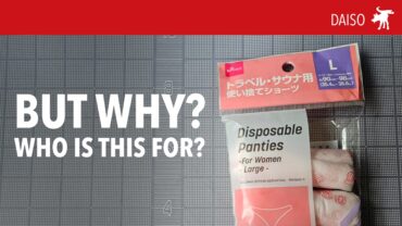 Daiso Disposable Panties