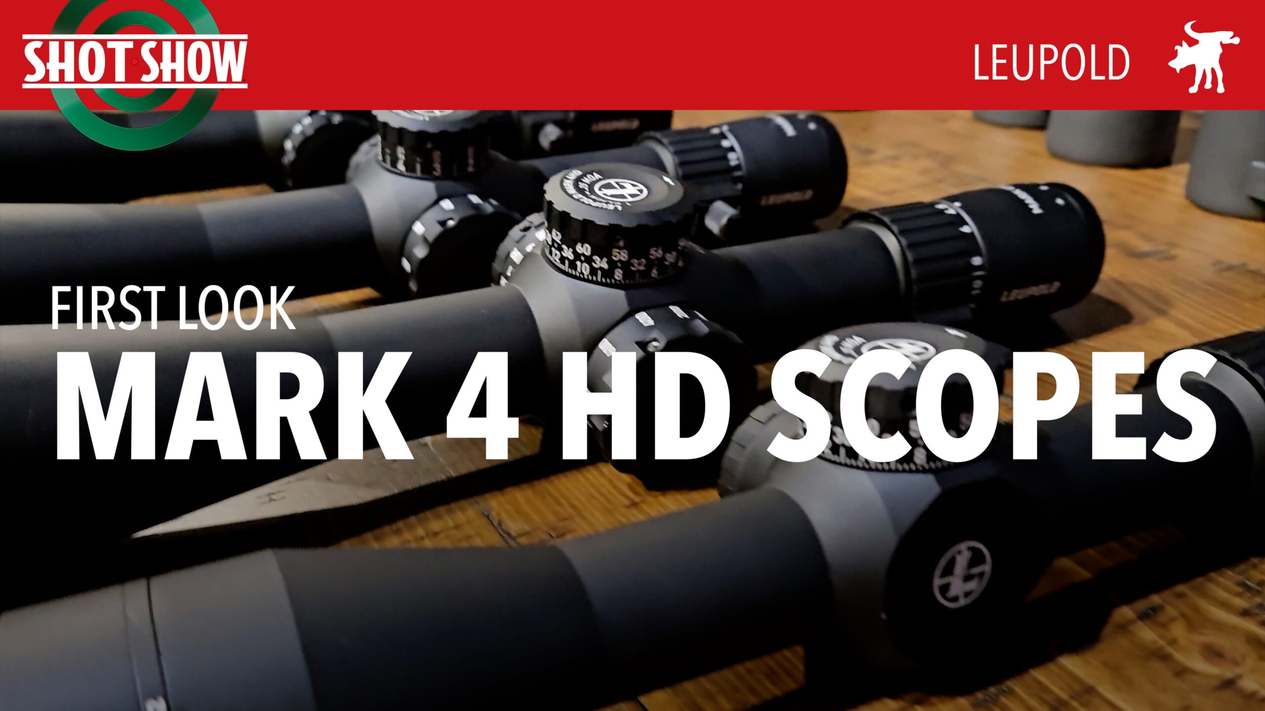 New Leupold Mk4 HD rifle scopes