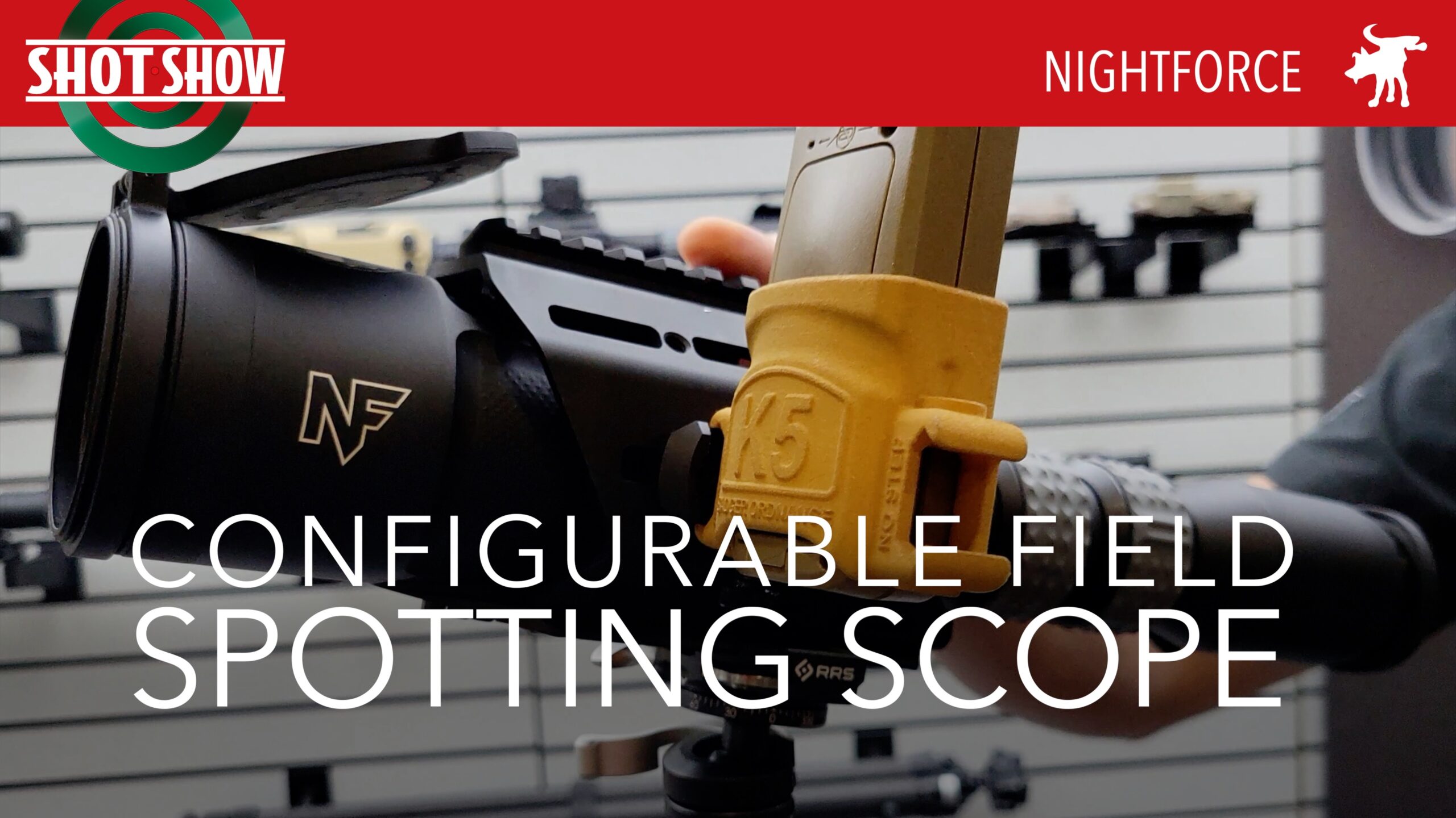 Nightforce Configurable Field Spotting Scope
