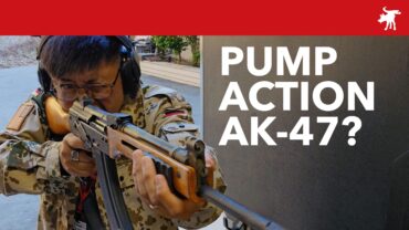 Pump Action AK47?!