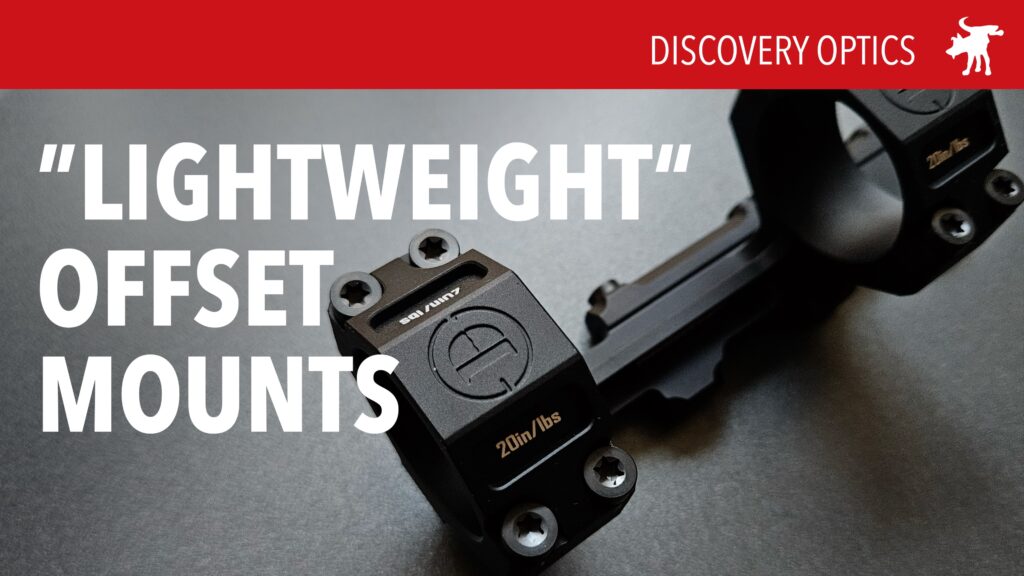 Discovery Optics Lightweight Scope Mounts | Moondog Industries