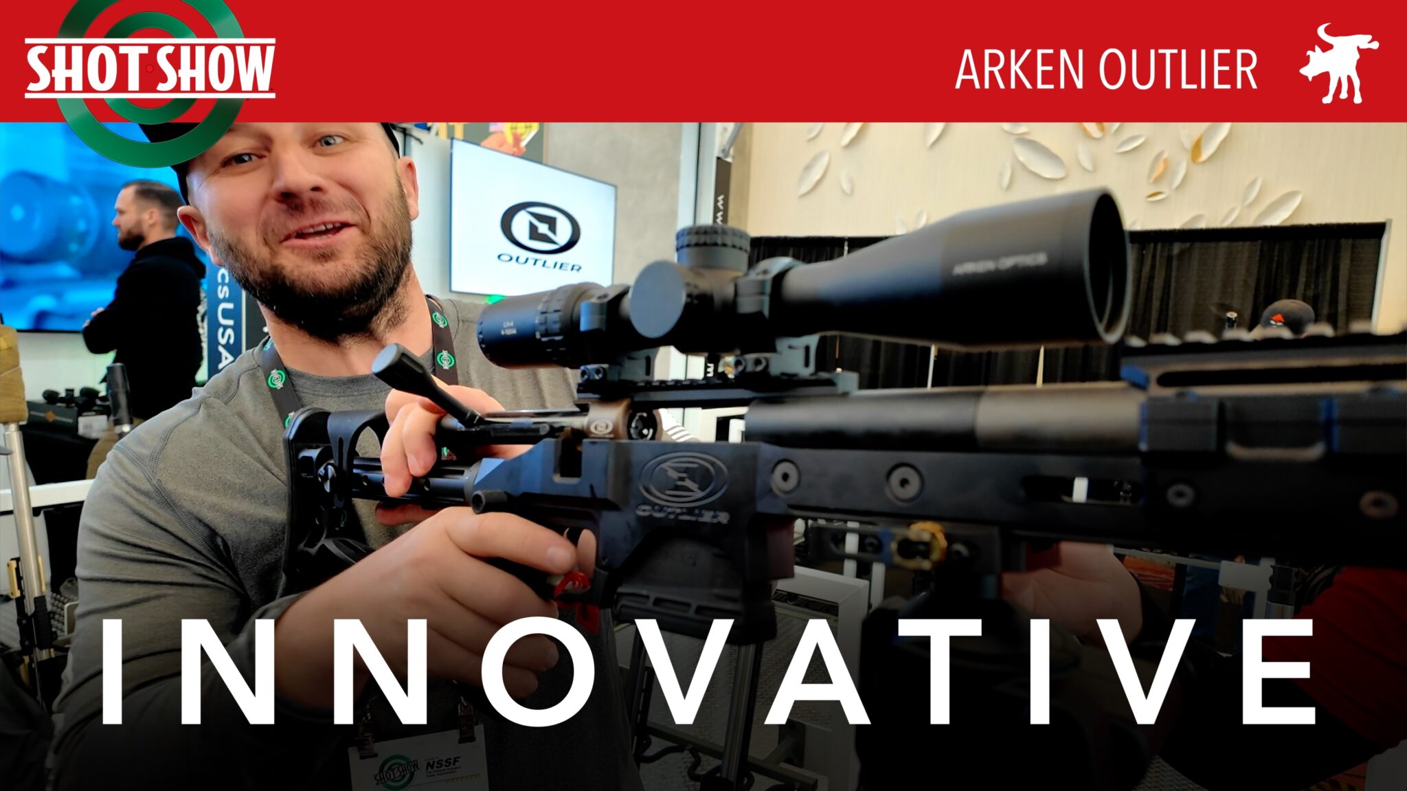 SHOT 2025 Arken Outlier Micro-Action Rifle | Moondog Industries