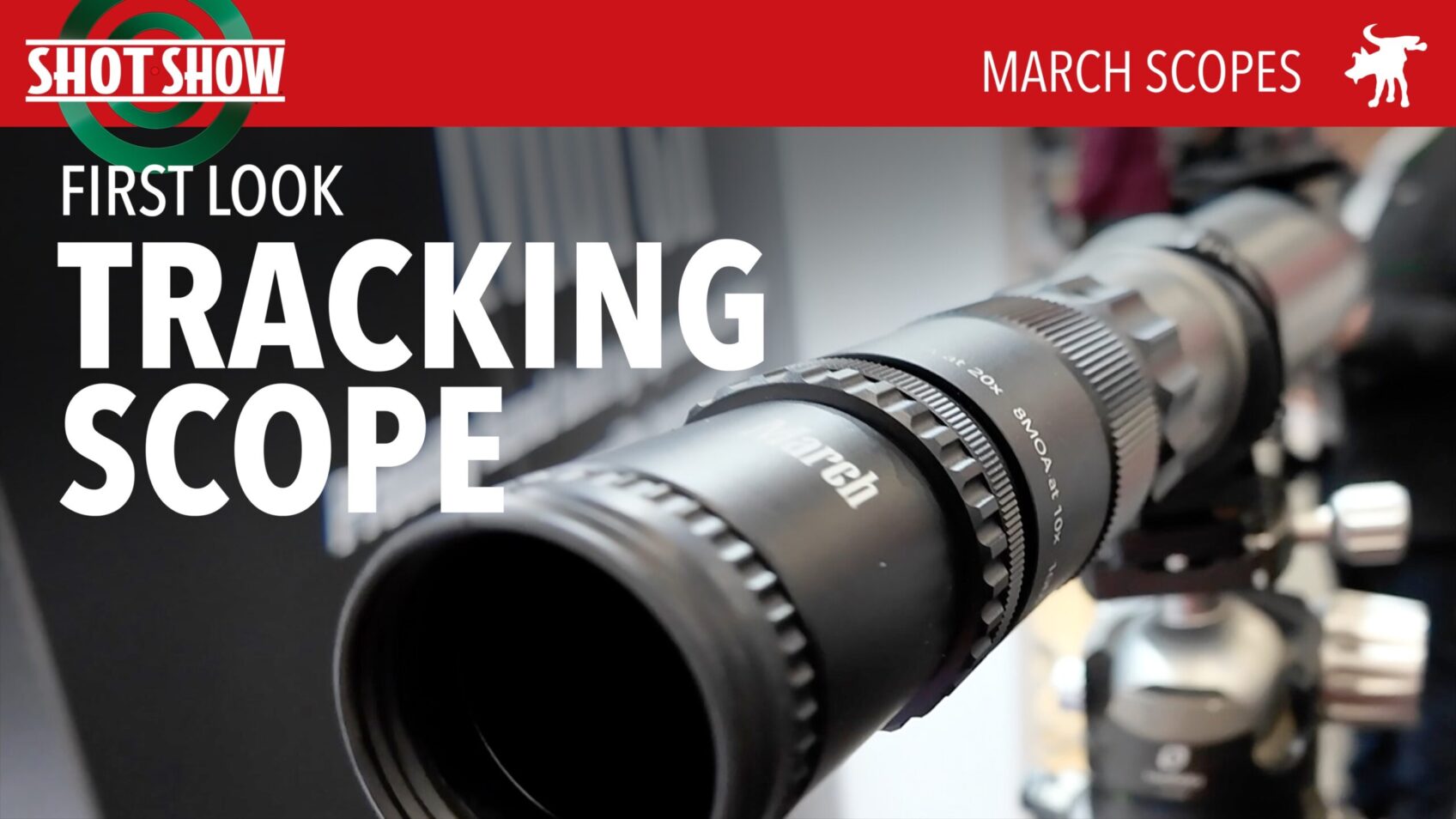 SHOT 2025 March Tracking Scope | Moondog Industries