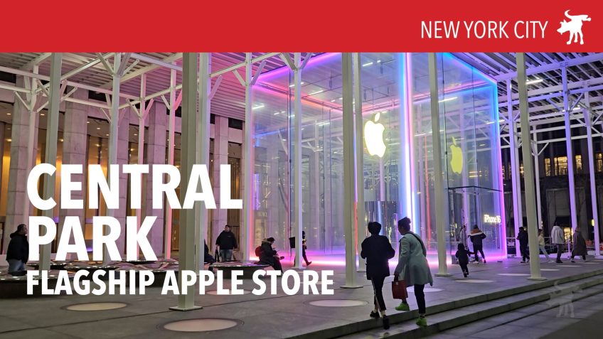 NYC Fifth Avenue Apple Store