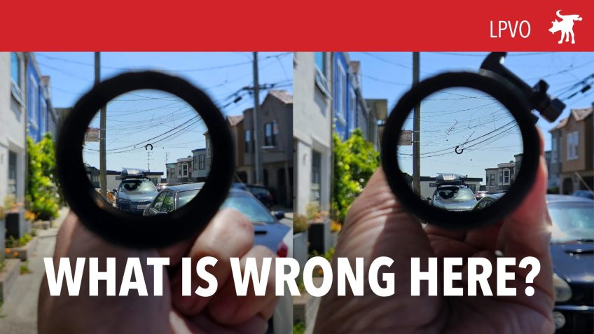 Are some LPVO’s upside down?