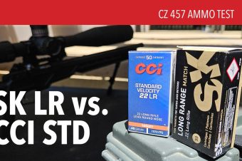 CZ457 SK LR Match vs CCI Std.
