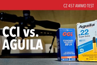 CZ457: Aguila Super Extra vs CCI Standard