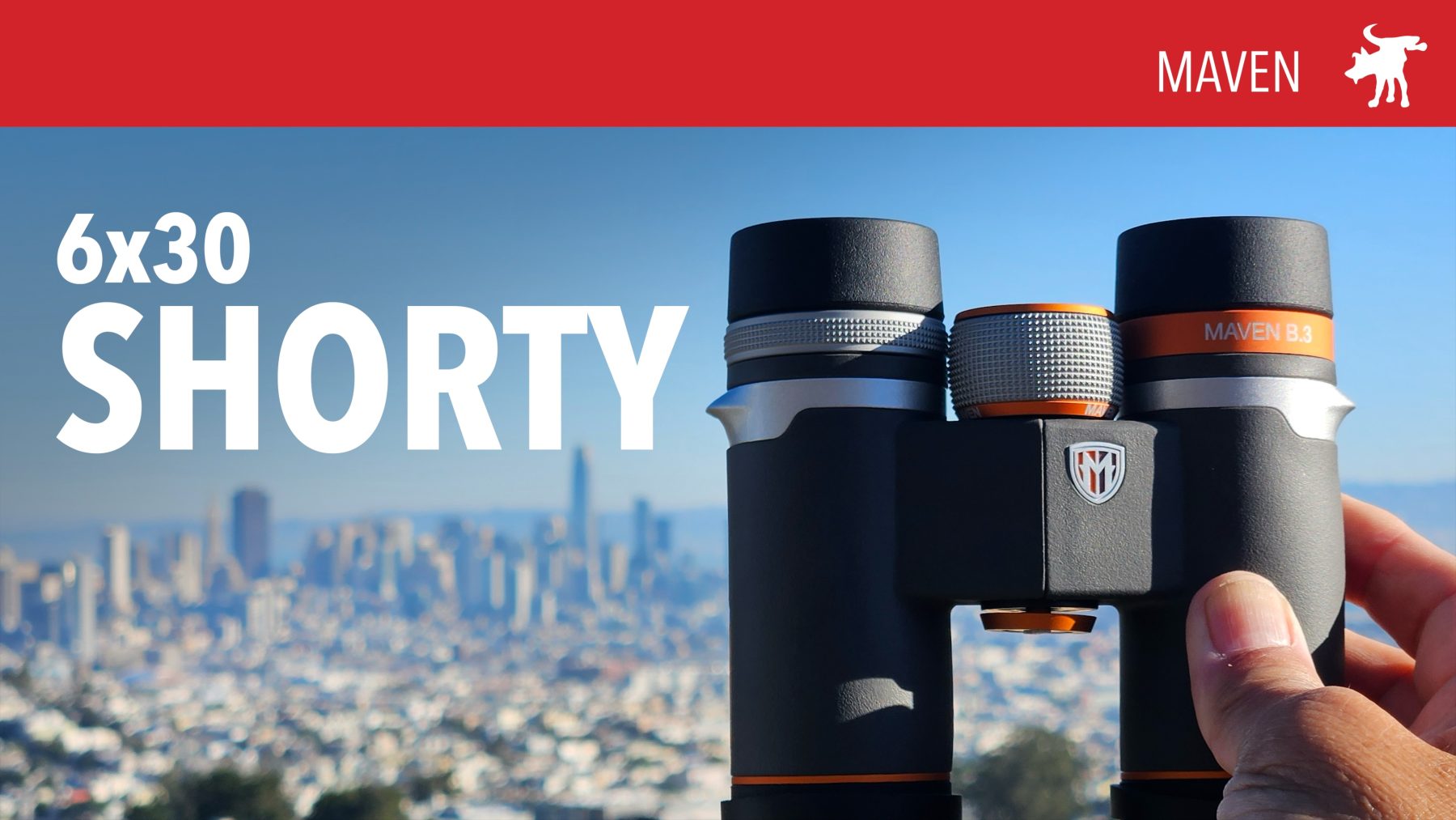 Maven B.3 6×30 Compact Binoculars