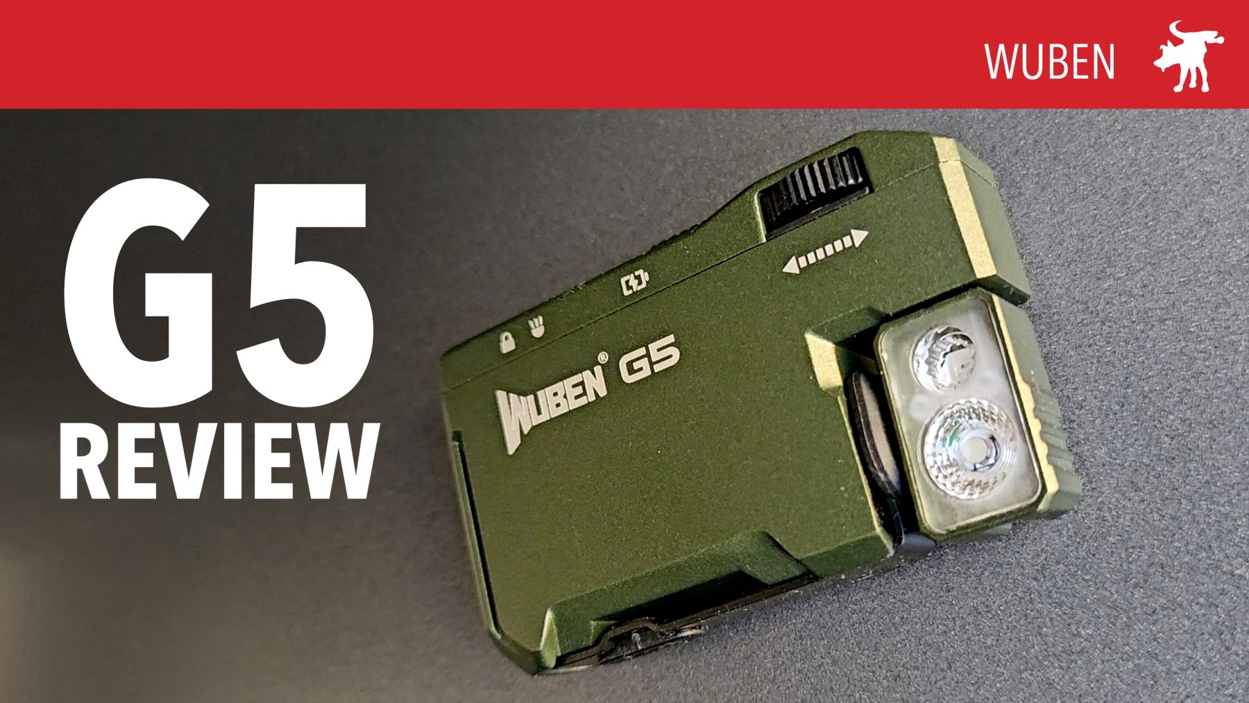 Wuben G5 flashlight