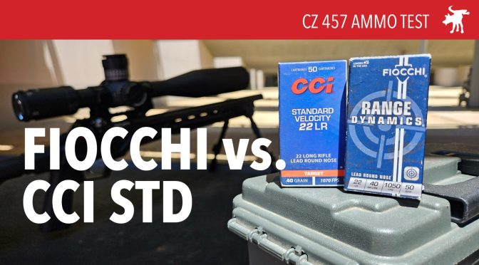 CZ457: Fiocchi Range Dynamics vs CCI Standard