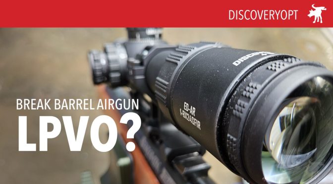 Break Barrel LPVO DiscoveryOpt ED-AR 1-8×24