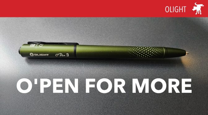 OLight OPen 3 flashlight pen