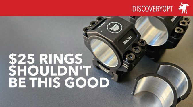 DiscoveryOpt 6061 Multi-Dimension Scope Rings